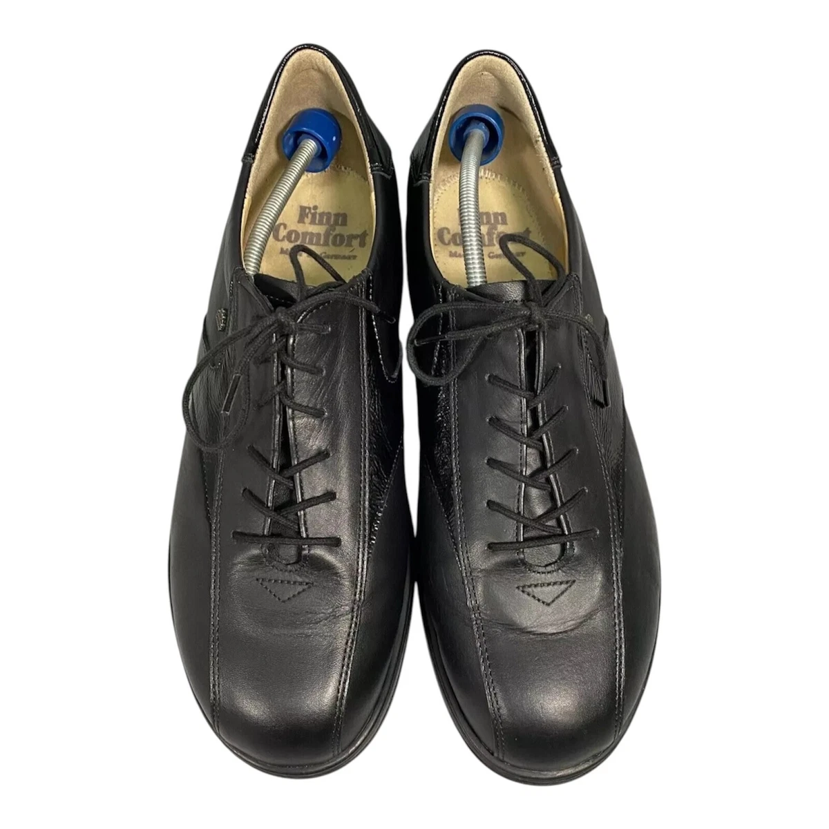 Finn Comfort Women's Soho Blue Nubuck Shoes - Size 39 EU Handcrafted In Germany
