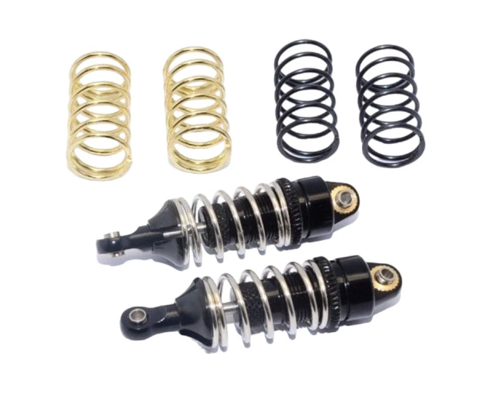 GPM Racing Alu Stoßdämpfer mit Federn schwarz GPMERV348BKS E-Revo VXL 1/16, E-Re - Bild 1 von 1