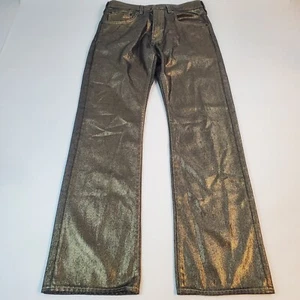 Levi's 517 Pride Edition Bootcut 31x32 Jeans Golden Spurs Gold Wash 100% Cotton - Picture 1 of 21