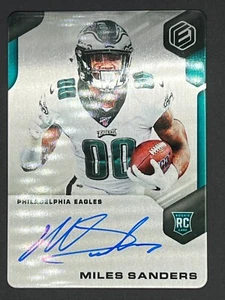 2019 Panini Elements RPS Signatures /150 Miles Sanders #179 Rookie Auto RC - Bild 1 von 2