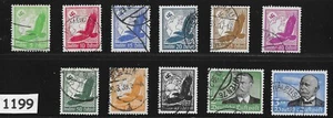 #1199  Complete set C46-C56   Luftpost Airmail / WWII Germany / Third Reich 1934 - Picture 1 of 1