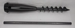 Ancoraggio palo vite da terra 16" - Foto 1 di 4