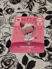 Merengue 285 Authentic Nintendo Amiibo - Animal Crossing Card (Never Scanned)