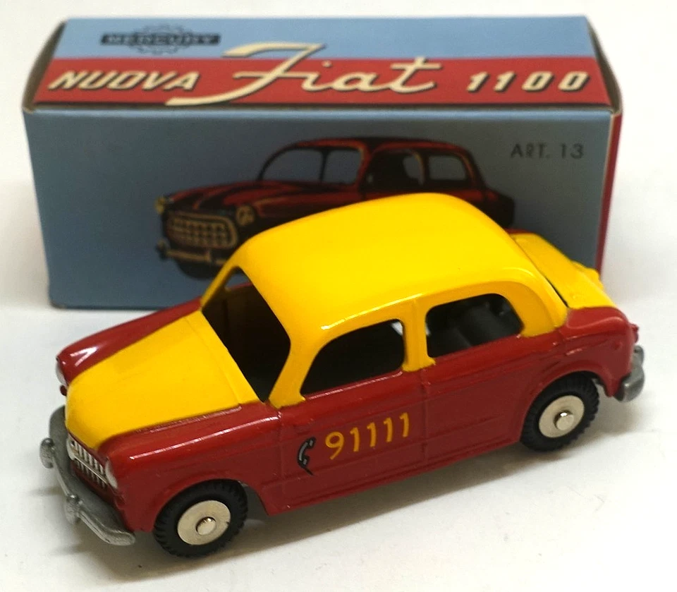 MERCURY/HACHETTE #13 - FIAT NUOVA 1100 TAXI CAB - 1:48 - Immagine 1 di 1