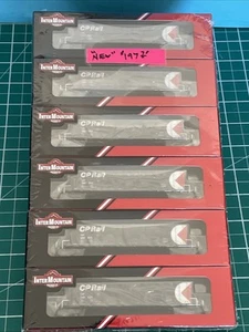 New! N-Scale Intermountain Bathtub Coal Gon’s CP Black 6- Pack $ 197.70 - Picture 1 of 6