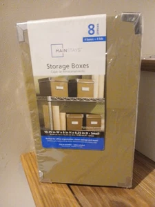 Aufbewahrungsbox 6er Set, stapelbare Aufbewahrungsboxen mit Klarsichtdeckel hellgrau - - Bild 1 von 2