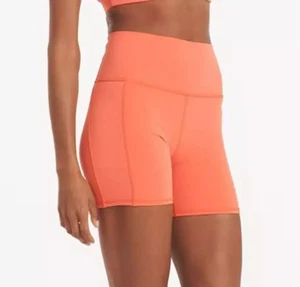 VUORI Studio Pocket Compression Short Coral Orange Size XS New - Imagen 1 de 10