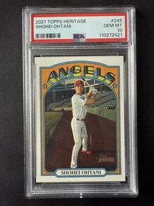 2021 Topps Heritage - Shohei Ohtani #245 - Picture 1 of 3