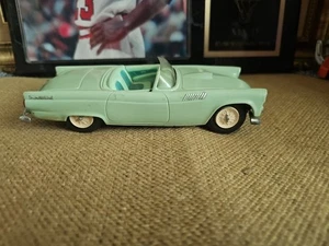Ford T-Bird 1955 verde AMT convertible de 2 puertas fricción Thunderbird coche promocional - Imagen 1 de 23