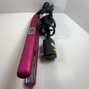 Chi Miss Universe Flat Iron Hair Straightener Pink Tested & Working GF6856 - Picture 1 of 10