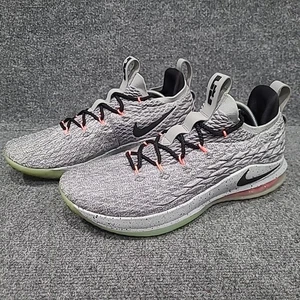 Nike LeBron 15 XV Low "Melon", AO1755-005, Cool Grey/Black, Herrengröße 12 - Bild 1 von 12