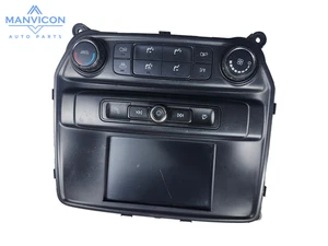 2016-2018 GMC Sierra AC Heater Climate Radio Control Display Screen Panel OEM - Picture 1 of 12