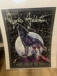 Jane’s Addiction Glow In The Dark RARE LE Poster! - Picture 1 of 1