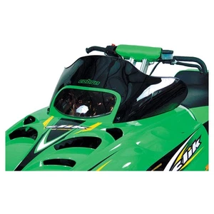 Powermadd Cobra Windshield-10.25in.-Black/Cobra Logo for 2001 Arctic Cat ZR 600 - Picture 1 of 2