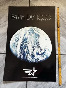Earth Day 1990 Poster NASA Lockheed Martin Missiles & Space RARE 1990s - Bild 1 von 2
