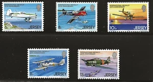 Jersey Scott #208-12, Singles 1979 Complete Set FVF MNH - Picture 1 of 1
