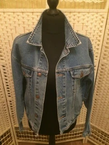 Vintage PEPE MENS DENIM BLOUSON JACKET Med 46" - Picture 1 of 6