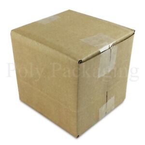 3x3x3"SINGLE WALL Cardboard Boxes ANY QTY (76x76x76mm)SMALL Brown Square Postal