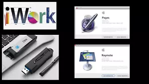 iWork ‘06 Pages, Keynote USB Installer For Mac OS X - Picture 1 of 3