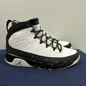 Nike Air Jordan 9 Retro White Black University Blue Size 9 OG IX CT8019-140 2020 - Picture 1 of 9