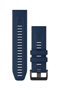 Garmin 010-13117-31 QuickFit 26 mm Captain Blue Silicone Replacement Watch Strap - Picture 1 of 2