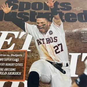Sports Illustrated October 30, 2017 JOSE ALTUVE Astros vs Dodgers - Picture 1 of 7