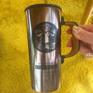 Starbucks Tumbler Mug Cup Seattle first store Limited Unused Very Nice !! - Picture 1 of 12