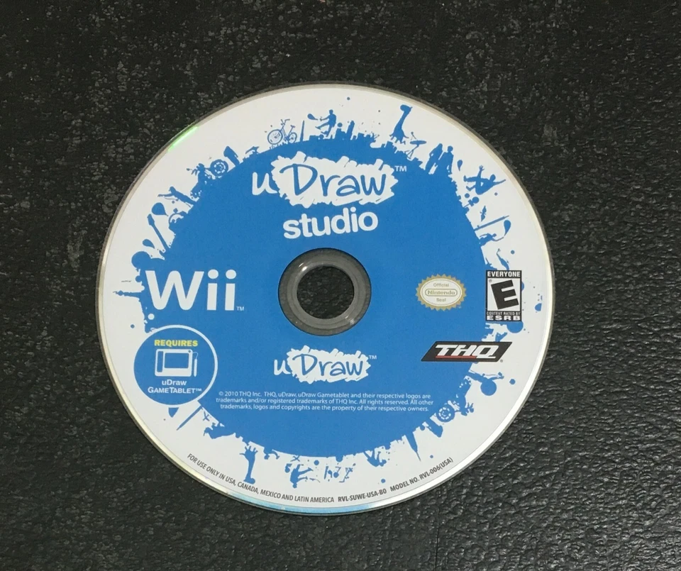 uDraw Studio (Wii, 2010)  *DISC ONLY* *6983 - Image 1 of 1