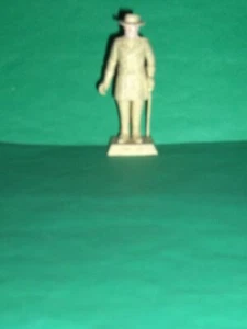 ORIGINAL MARX GENERAL LEE 60 MM 2.75" SQUARE BASE PLASTIC PLAY SET FIGURE - Picture 1 of 1