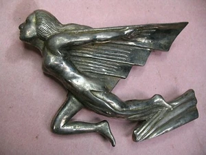 MASCOTA DE AUTOMÓVIL GRAHAM FINALES DE 1920 - PRINCIPIOS DE 1930 ADORNO DE CAPUCHA MASCOTA RADIADOR - Imagen 1 de 5