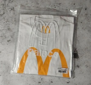Palace x McDonald's JERSEY T-SHIRT COTTON WITH BAG SIZE L - Picture 1 of 11