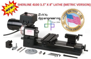 Sherline 4100 3,5"" x 8"" drehmaschine (metrisch) (für ZOLL SIEHE PN 4000) - Bild 1 von 1