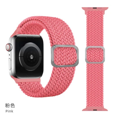 Correa deportiva elástica de nailon para Apple Watch 11 10 9 8 7 6 5 SE 40/44/41/45/42/46 mm Foto 1 de 4
