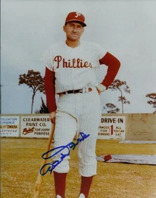 Alvin Dark Signed - Autographed Philadelphia Phillies 8x10 inch Photo - GTA COA - Image 1 of 2
