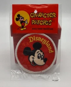 Parche-Reloj Personaje Mickey Mouse Disneyland De Colección Disney Productions Nuevo de Lote Antiguo - Imagen 1 de 5