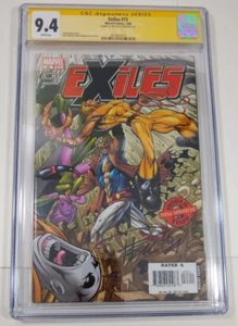 EXILES 73 CGC 9.4 NM SS Signed Paul Pelletier White Pages Marvel Comics - Picture 1 of 7