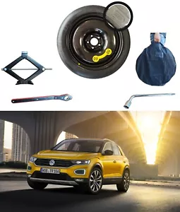 Ersatzrad Notrad Reserverad 17" für VW T-ROC Wagenheber Schlüssel und Tasche - Bild 1 von 12