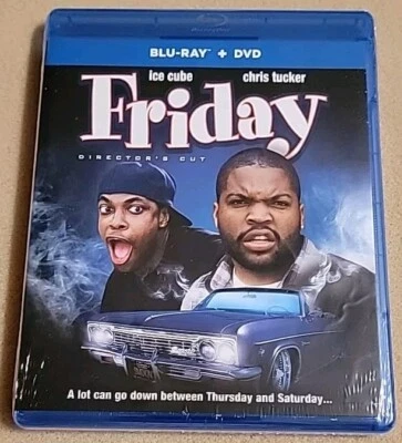 NEW FRIDAY Director's Cut (Blu-ray, DVD, 1995) Ice Cube, Chris Tucker, SEALED - Image 1 of 4