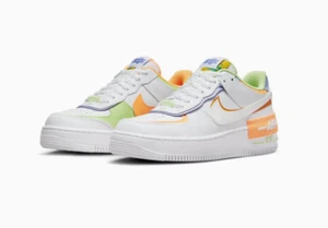 Nike Air Force 1 Sombra, Blanco/Blanco-Crema Melocotón, DX3718-100 Mujer’s Elige Talla - Imagen 1 de 6