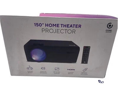 Core Innovations 150” LCD Home Theater Projector - Gaming Ready