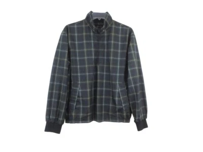 Daniel Cremieux Tartan Plaid 1/4 Zip Golf Jacket Mens L Water Resistant - Image 1 of 4