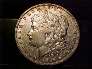 1896 O MORGAN DOLLAR XF- AU - Imagen 1 de 2