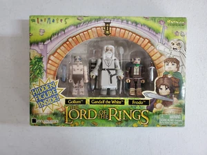 Lord of the Rings Minimate 3 Figure Set ~ Gandalf, Gollum, Frodo Brand New - Picture 1 of 2