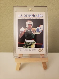Oscar De La Hoya 1992 U.S Olympic Hopefuls RARE Boxing ROOKIE - Picture 1 of 2