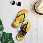 Nautical Sailboat Sunset Sea Life Salt Lake Flip-Flop Sandals Gift Vintage Retro