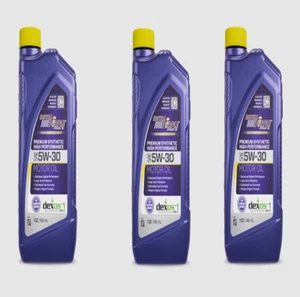 Royal Purple 1 qt Premium Synthetic High Performance Motor Oil Pack of 3 01030 - Picture 1 of 6