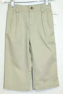 Ralph Lauren Polo Pants Chino Sand Andrew Pleated Front Adjustable Waist Khaki - Picture 1 of 5