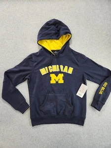 NWT Michigan Wolverines Hoodie Sweatshirt University Football Womens Size Small - Picture 1 of 12