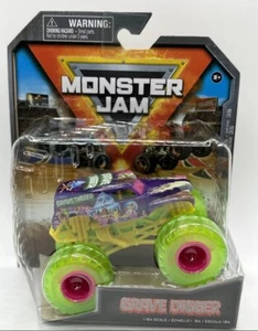 Monster Jam Truck GRAVE DIGGER 1:64 Series 35 RARE 2024 Street Treats - Picture 1 of 5