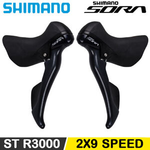 SHIMANO SORA ST R3000 Left Right Shifter Dual Control Lever 2x9 Speed Road Bike